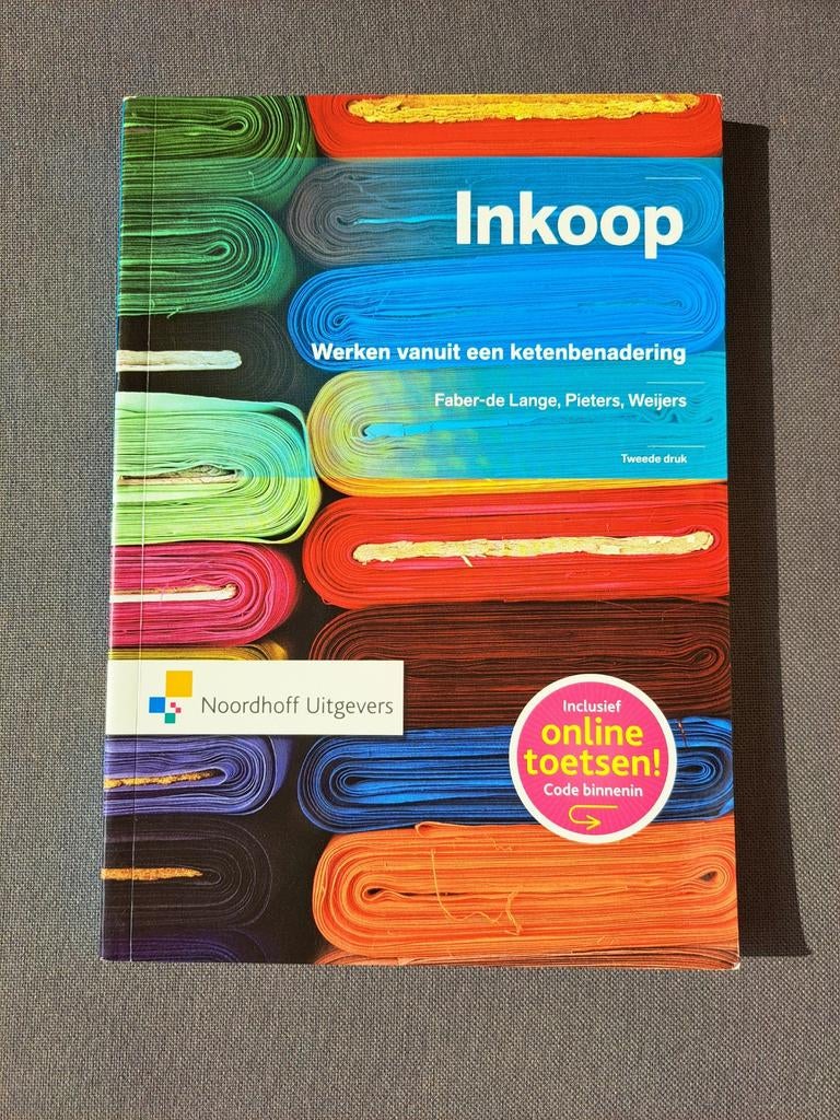 Inkoop, Sociale wetenschap, Ophalen of Verzenden, Zo goed als nieuw, Faber-de Lange, Pieters, Weijers