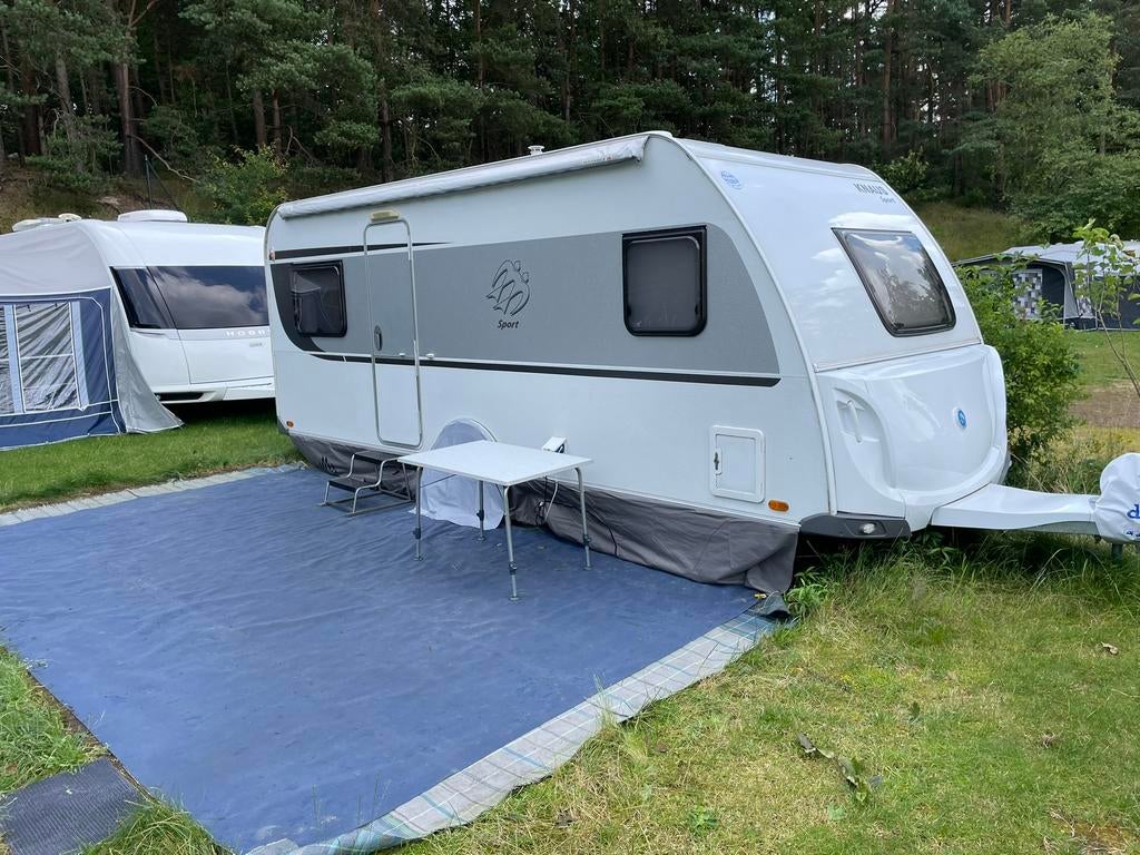 Knaus Sport 500 FU, Kachel, Rondzit, Frans bed, Particulier