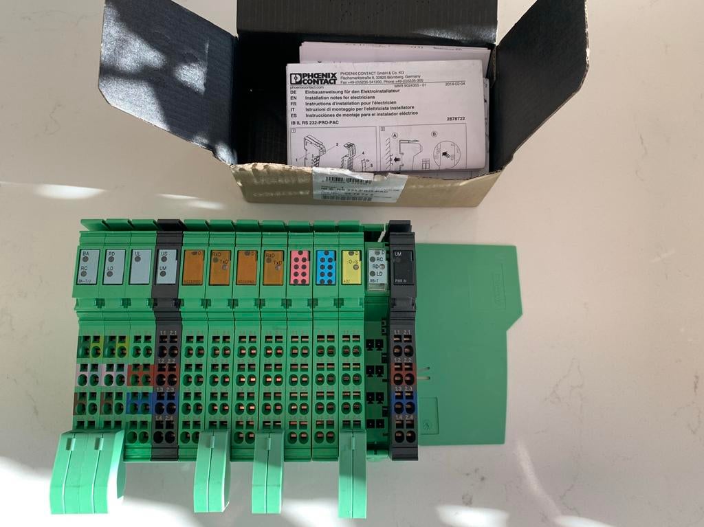 Phoenix Contact diverse I/O kaarten, Hobby en Vrije tijd, Elektronica-componenten, Ophalen of Verzenden, Zo goed als nieuw