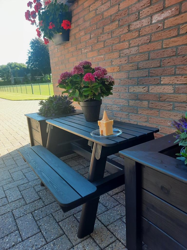 Picknicktafel voor de kids, Tuin en Terras, Ophalen, Nieuw, Rechthoekig, Hout