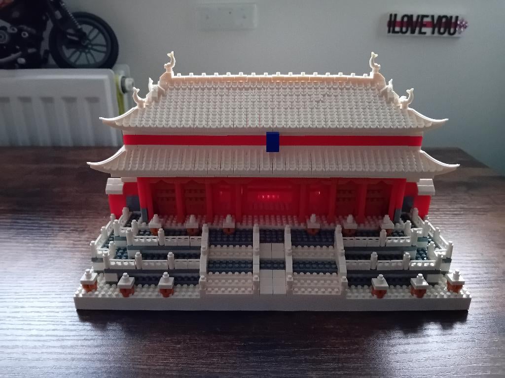 nanoblocks  Hall of supreme harmony, Ophalen of Verzenden, Zo goed als nieuw, 1:144 of kleiner