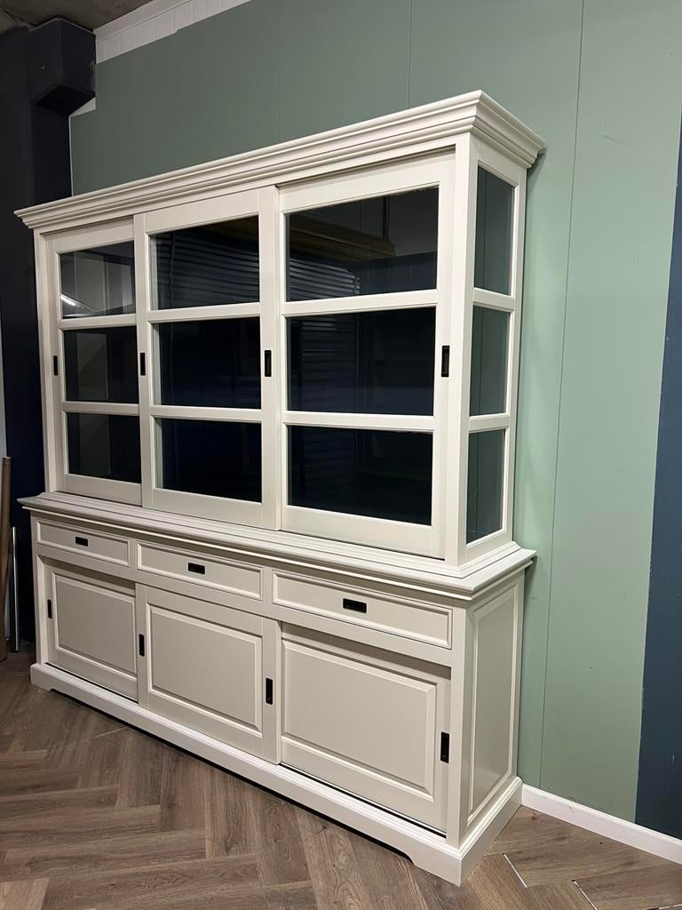 buffetkast / winkelkast /vitrinekast /servieskast, Ophalen of Verzenden, Zo goed als nieuw, 25 tot 50 cm, 200 cm of meer