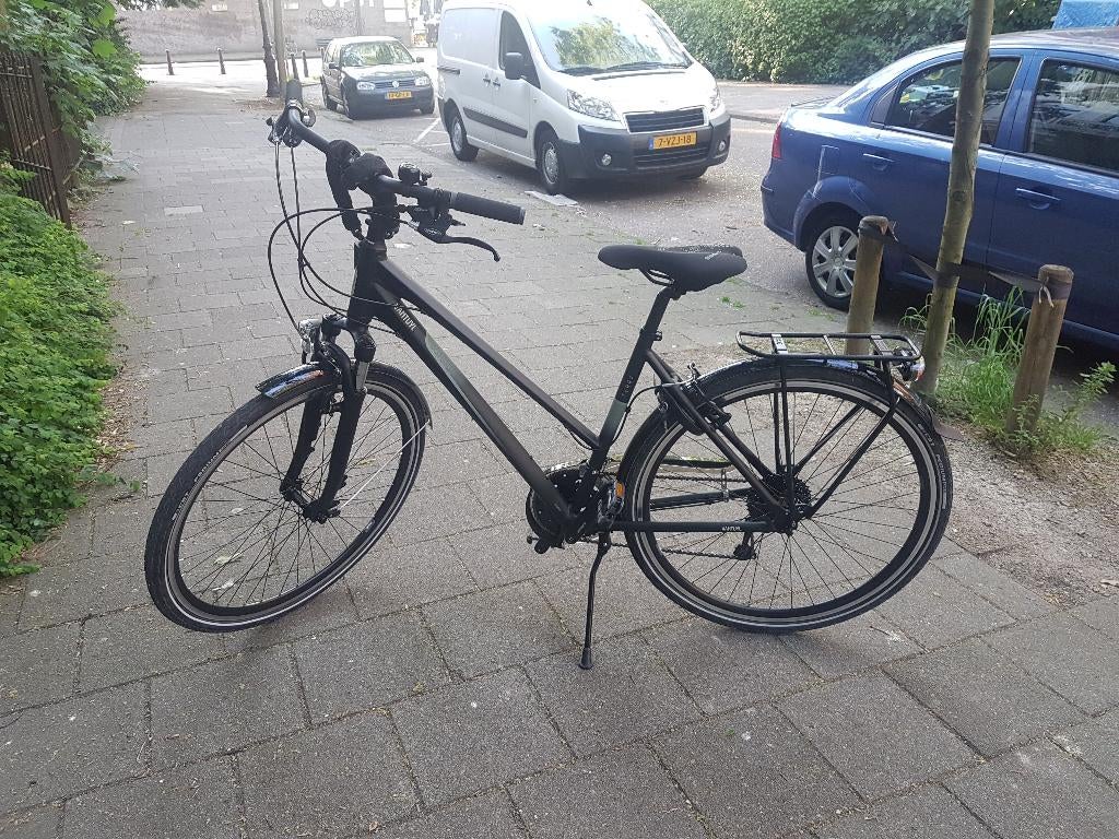 Hybride van Tuyl fiets, 28 inch, Gebruikt, Aluminium, 49 tot 53 cm