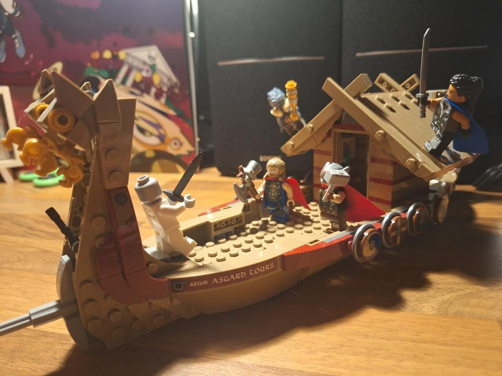 Lego Marvel: The Goat Boat (76208), Ophalen of Verzenden, Zo goed als nieuw