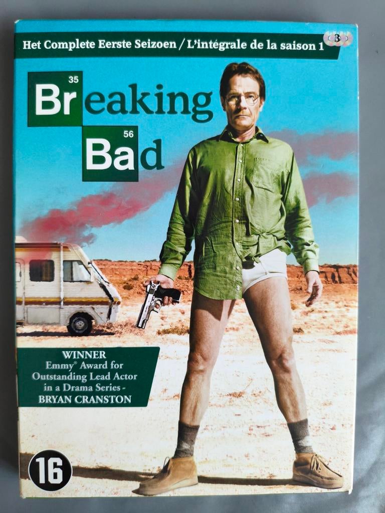 Breaking Bad Het Complete Eerste Seizoen | 3-Disc | Krasvrij, Ophalen of Verzenden, Zo goed als nieuw
