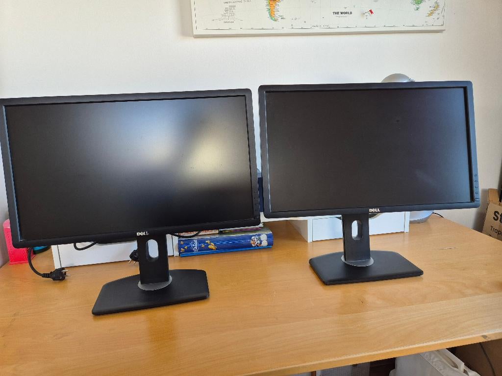 2 Computerschermen Dell, Ophalen, Gebruikt, Full HD, Dell