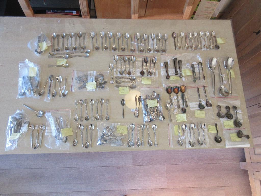 Van Nelle lepeltjes,thee/suiker/puddingscheppen suikertangen, Ophalen of Verzenden, Zo goed als nieuw, Gebruiksvoorwerp