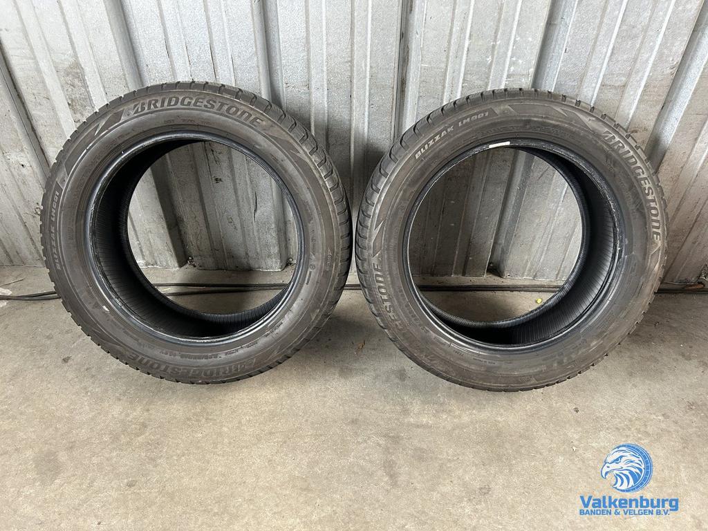 6mm! Winterbanden 225/55R18 Bridgestone Blizzak LM001, 18 inch, Gebruikt, -, -