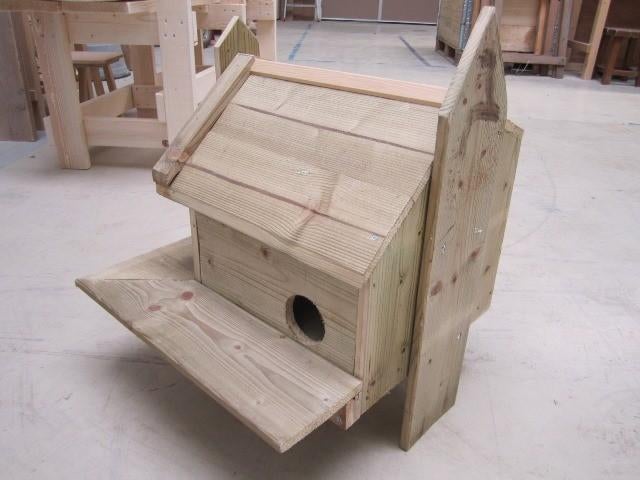 De luxe eekhoornhuis / hok met ombouw, Dieren en Toebehoren, Knaagdieren en Konijnen | Hokken en Kooien, Nieuw, Hok, Minder dan 60 cm