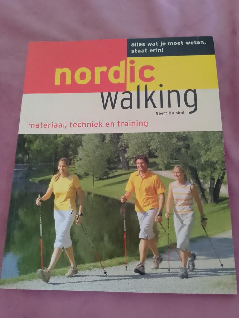 Nordic Walking boek, Ophalen of Verzenden