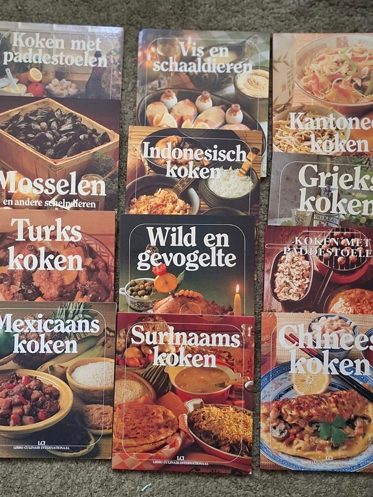 12x Kookboeken Wereldkeuken (Libro Culinair International), Ophalen of Verzenden, Hoofdgerechten, Overige gebieden, Diverse auteurs (Libro Culinair International)