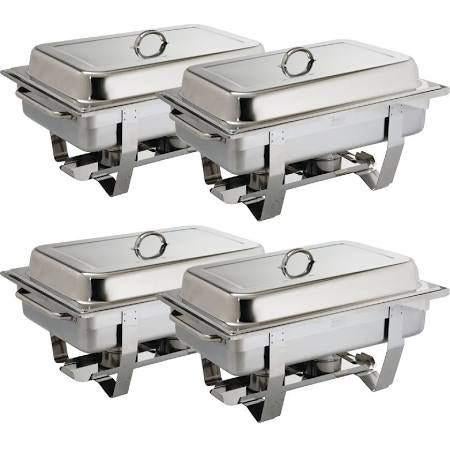 chafing dish /Warmhoudbakken te huur €10,- per dag per stuk, Ophalen of Verzenden, Nieuw, Overige