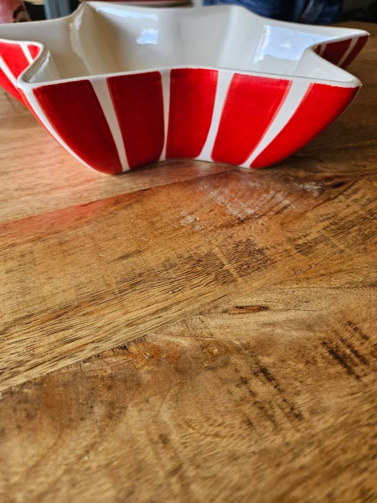 Blond amsterdam stervormige kerst schaal, Ophalen of Verzenden, Aardewerk, Blond Amsterdam, Schaal of Schalen