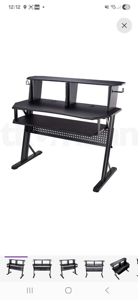 Millenium SD-120B Studiomeubel, Muziek en Instrumenten, Ophalen, Gebruikt