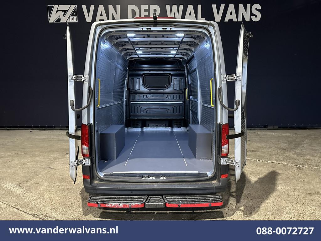 Volkswagen Crafter 2.0 TDI 140pk L3H3 L2H2 Euro6 Airco | Cam, Voorwielaandrijving, Stof, Gebruikt, 4 cilinders