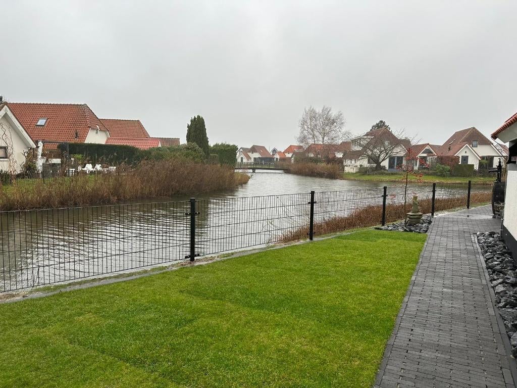 Dubbelstaafmat Hekwerk incl. Palen en Bevestiging, Ophalen of Verzenden, Nieuw, IJzer, Dubbelstaafmat hekwerk