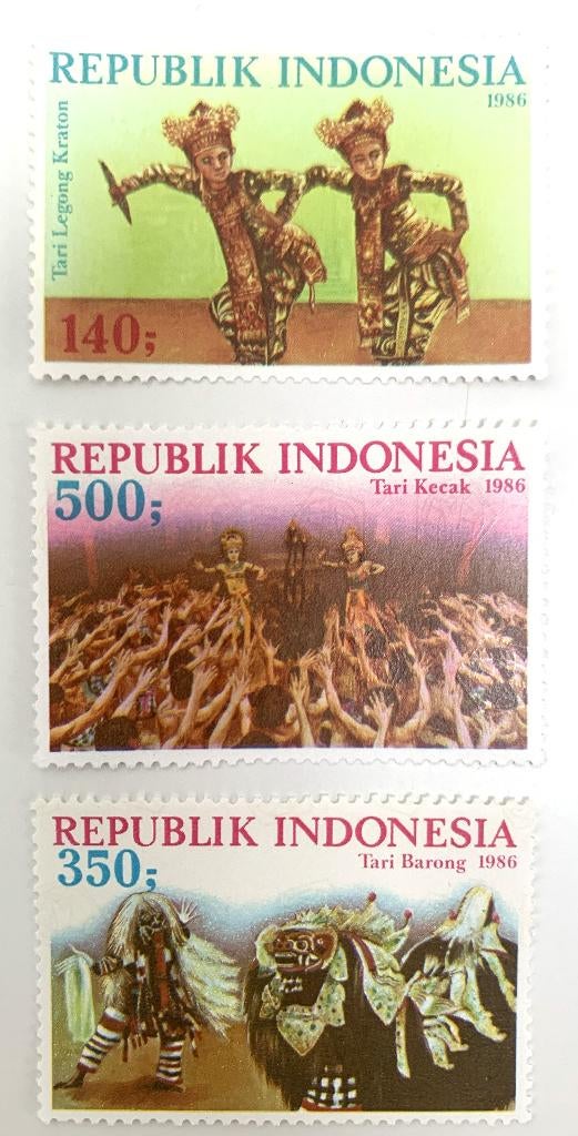 Indonesië 1986 Kebudayaan (010), Ophalen of Verzenden, Postfris, Zuidoost-Azië