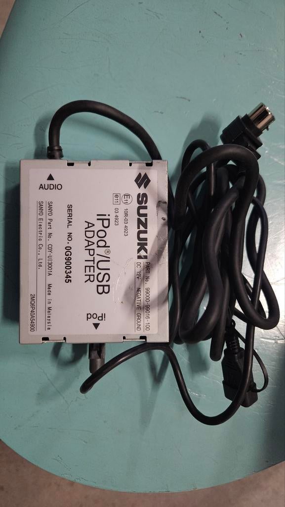 Suzuki USB iPod adapter, Ophalen, Gebruikt
