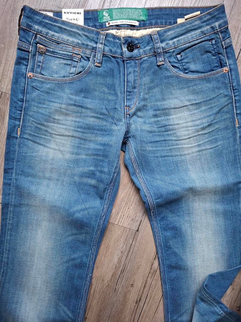 KUYICHI Wendy low bootcut jeans W29 L34, Kleding | Dames, Spijkerbroeken en Jeans, Blauw, KUYICHI, Nieuw, Ophalen of Verzenden