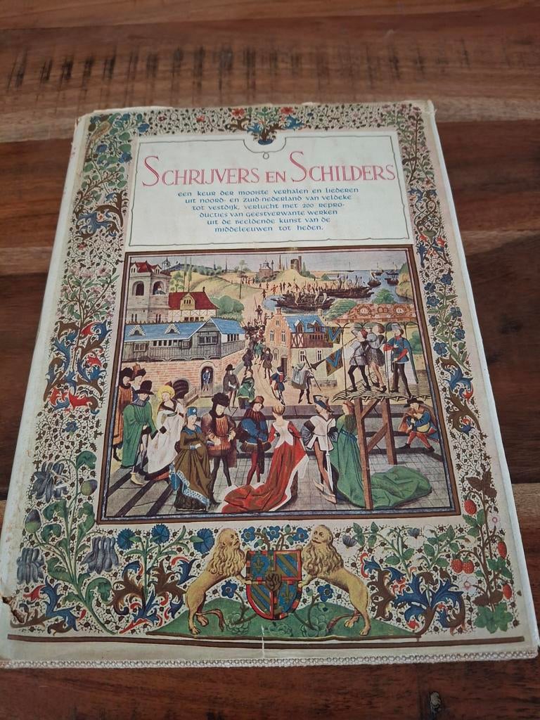 Schrijvers en Schilders -1e druk 1939 - W.L.M.E. van Leeuwe, Ophalen of Verzenden, Gelezen, Overige onderwerpen, W.L.M.E. van Leeuwen