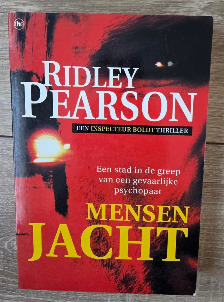 Ridley Pearson - Mensenjacht, Boeken, Thrillers, Zo goed als nieuw, Ophalen of Verzenden