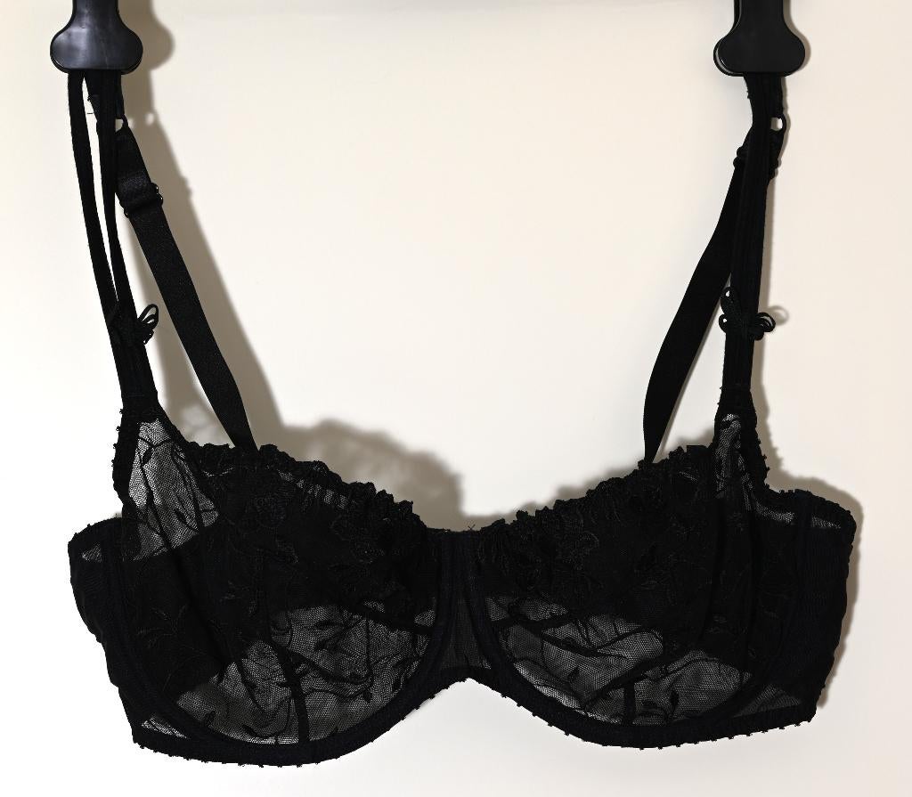 Aubade TULIPES balconnet Bh Zwart - 85E, Kleding | Dames, Aubade, Verzenden, Zwart, BH