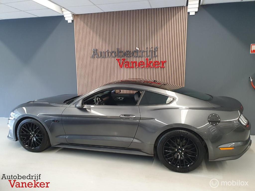 Ford Mustang 5.0 V8 GT|10SP|Performance pack|B&O|ACC|1e eig|, Automaat, Achterwielaandrijving, Gebruikt, 4 stoelen
