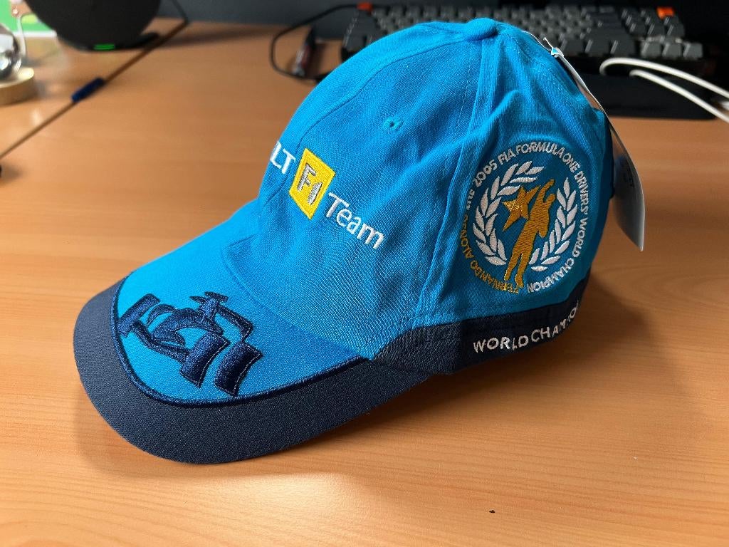 Renault F1 Team Fernando Alonso 2005 World Champion Cap, Ophalen of Verzenden, Nieuw, Hoed, Pet, of Sjaal, Overige merken