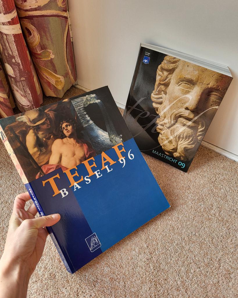TEFAF catalogi (1996 en 2009) - als set - evt. per boek, Ophalen, Gelezen, Catalogus