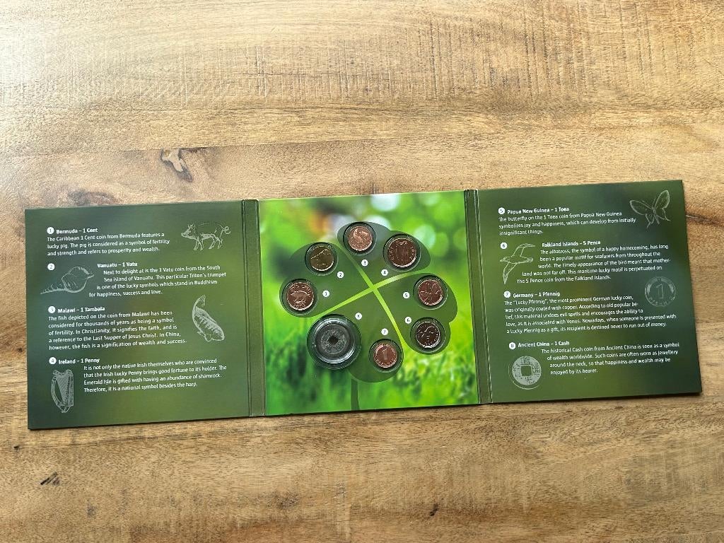 Lucky coins munten set, Ophalen of Verzenden, Koningin Beatrix