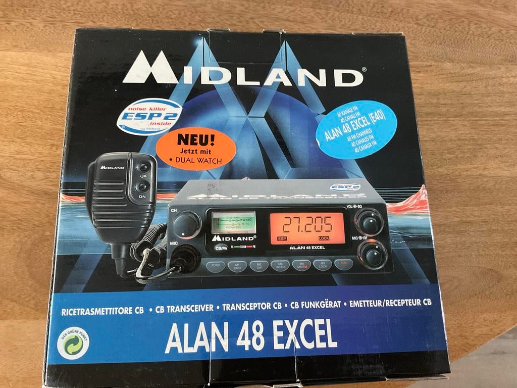 Midland 27MC 40 kanalen CB-radio met Noise Killer - Nieuw, Ophalen of Verzenden, Nieuw