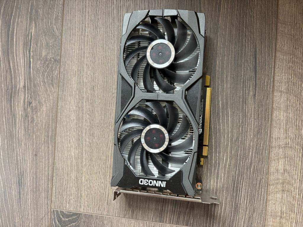 INNO3D GTX 1660 Super Twin X2 6GB, Computers en Software, Videokaarten, Ophalen, PCI-Express 3, Gebruikt, GDDR6