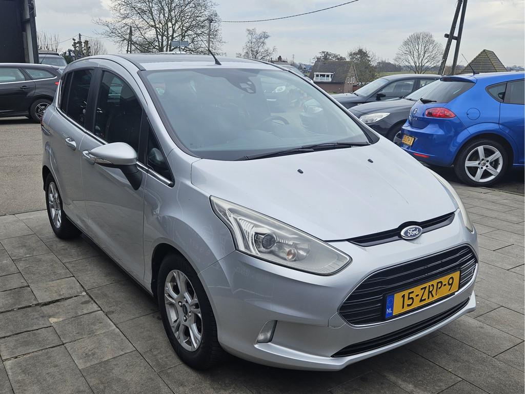 Ford B-MAX 1.0 EcoBoost Titanium *Well-Kept*AC*Heatseat*, Voorwielaandrijving, Euro 5, Gebruikt, Origineel Nederlands