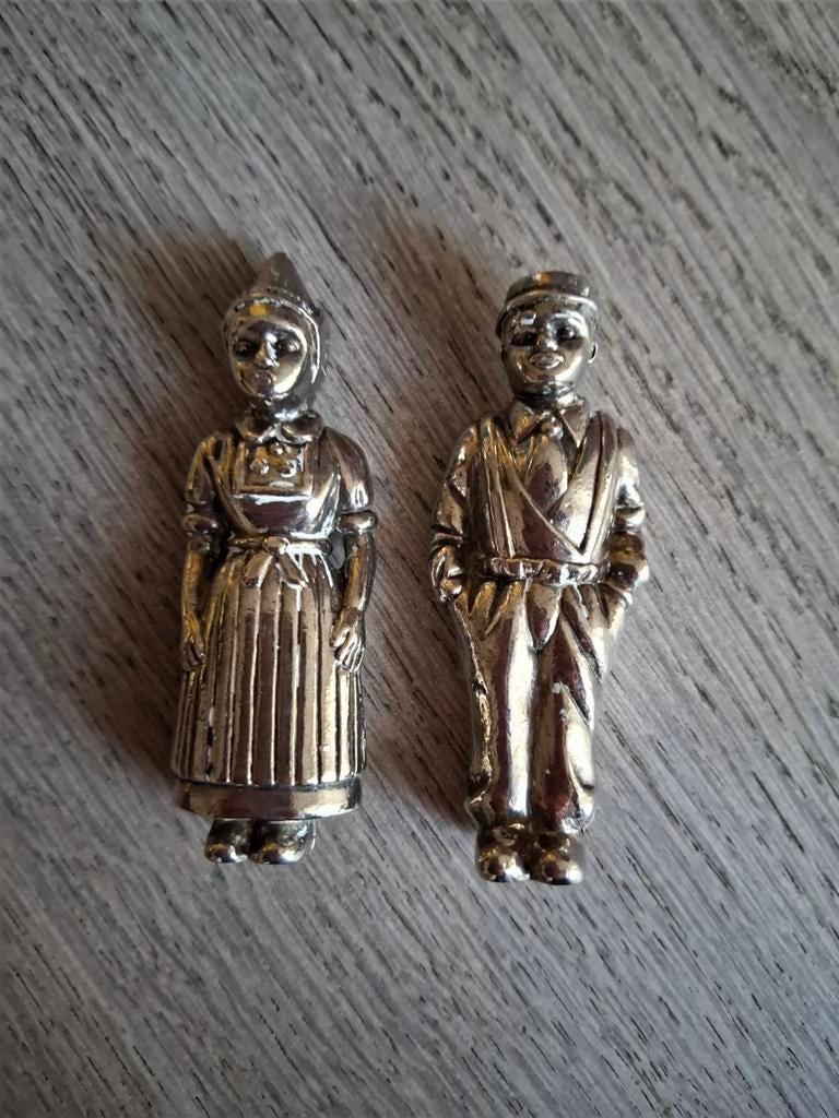 Verzilverde beeldjes, Verzamelen, Beelden en Beeldjes, Ophalen of Verzenden, Dier