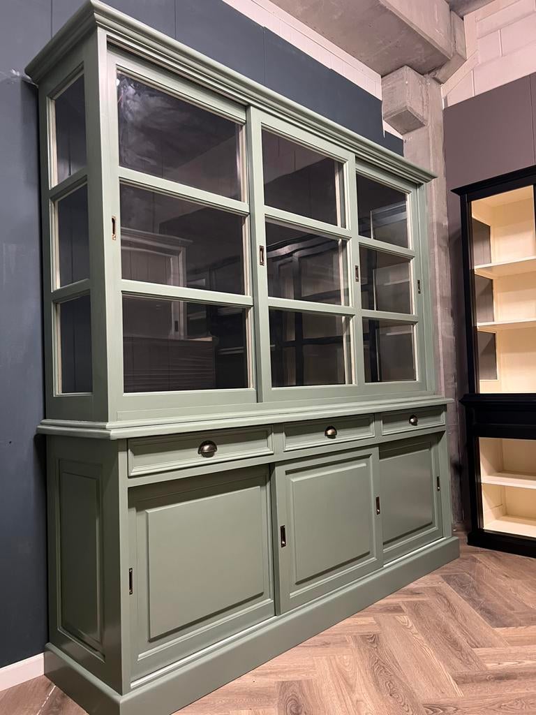 buffetkast / winkelkast /vitrinekast /servicekast, Ophalen of Verzenden, Zo goed als nieuw, 50 tot 75 cm, 200 cm of meer