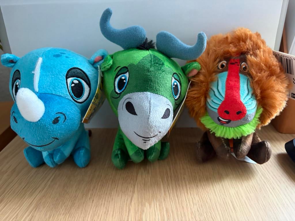 Lidl Safari Mini's: Nieuw, Lidl, Overige karakters, Blauw, Nieuw