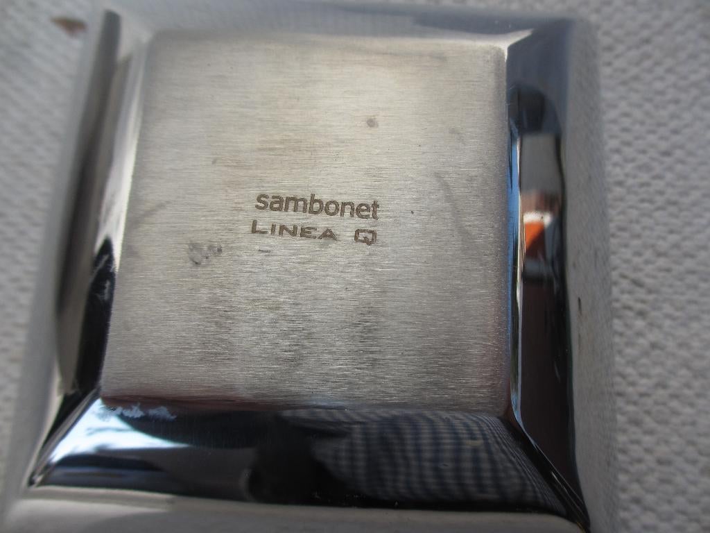 Sambonet linea Q schaaltjes hoogglans rvs Z.G.A.N., Ophalen of Verzenden, Zo goed als nieuw