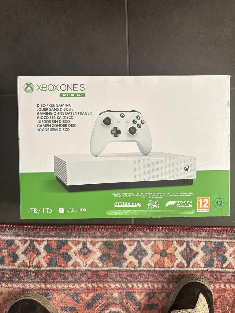 Xbox One S All Digital 1TB, Xbox One S All-digital, Ophalen of Verzenden, 1 TB, Met 1 controller