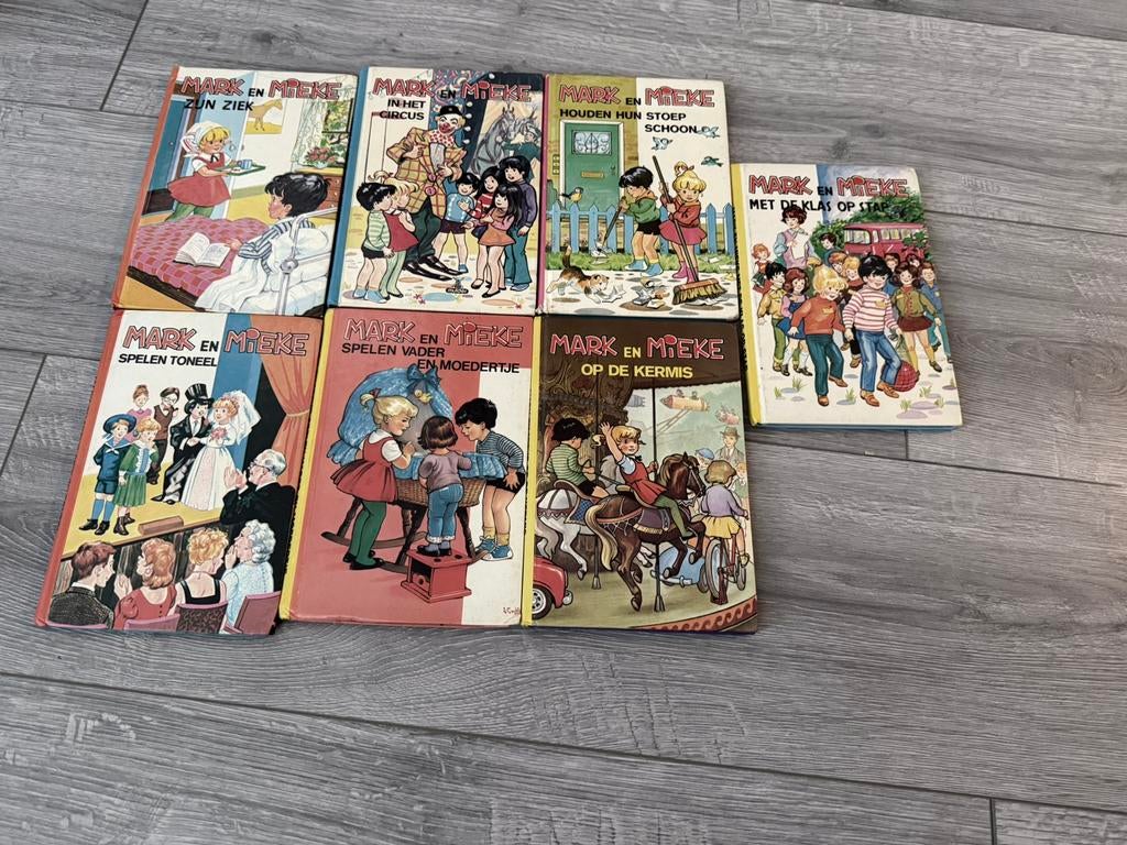 Mark en Mieke, Ophalen, Gelezen, Stripboeken