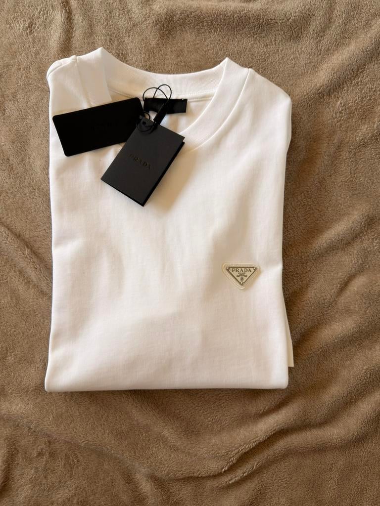 Prada shirt Nieuw incl. Bon, Ophalen of Verzenden, Zo goed als nieuw, Maat 48/50 (M), Wit