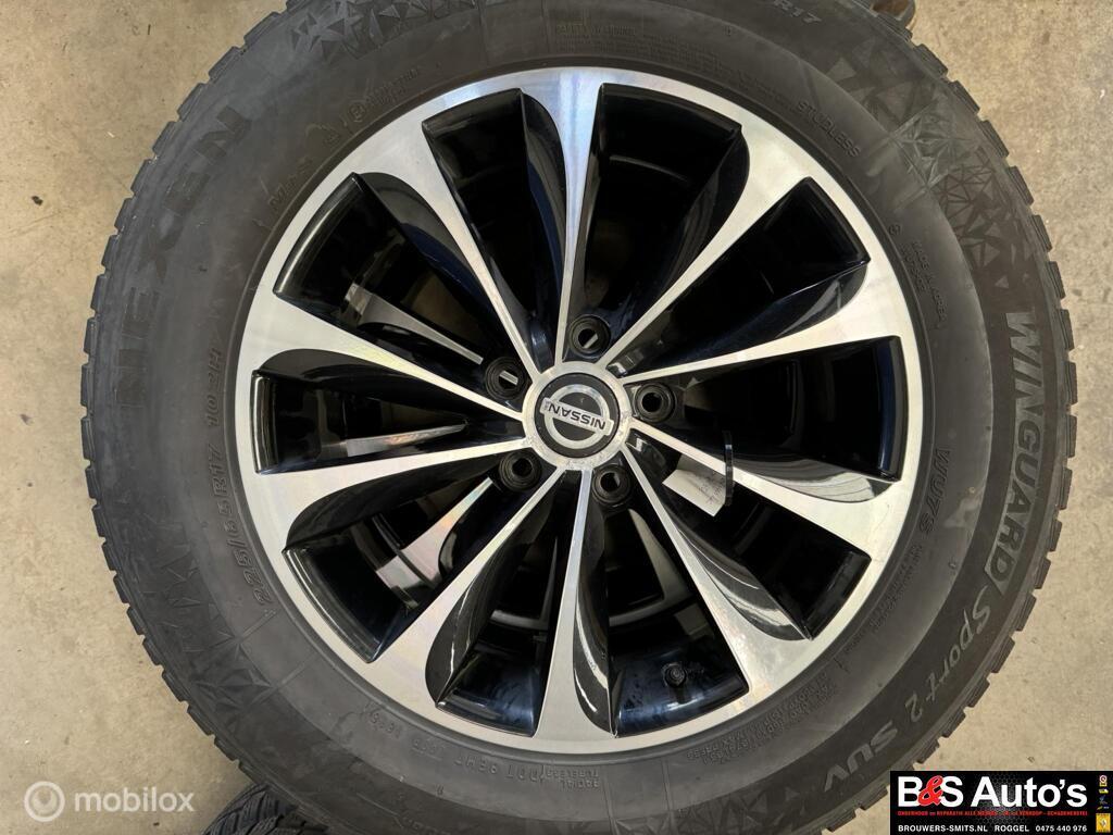 Originele velgen+winterband Nissan X-Trail ('01-'22) 002481, Auto-onderdelen, Banden en Velgen, Ophalen, Gebruikt, Banden en Velgen