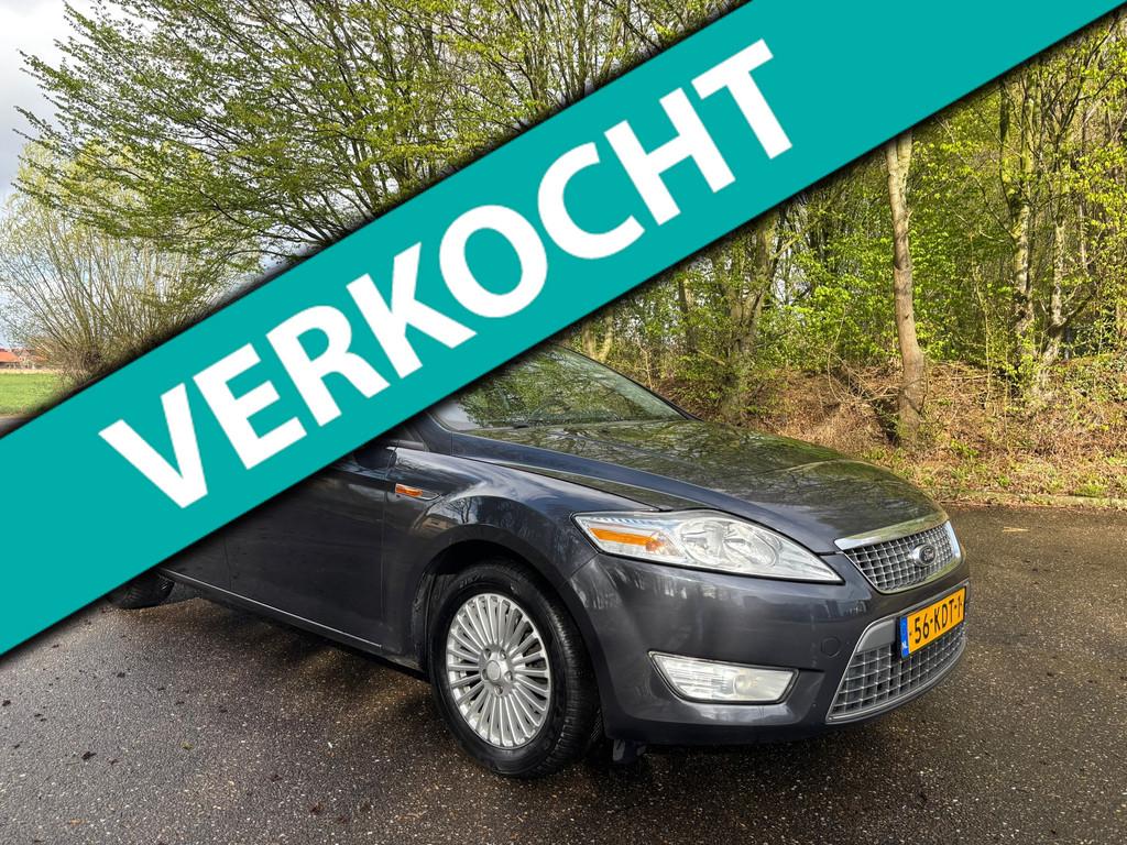 Ford Mondeo 2.5-20V Titanium | Clima | APK 10-2026, Voorwielaandrijving, Stof, Zwart, Mondeo