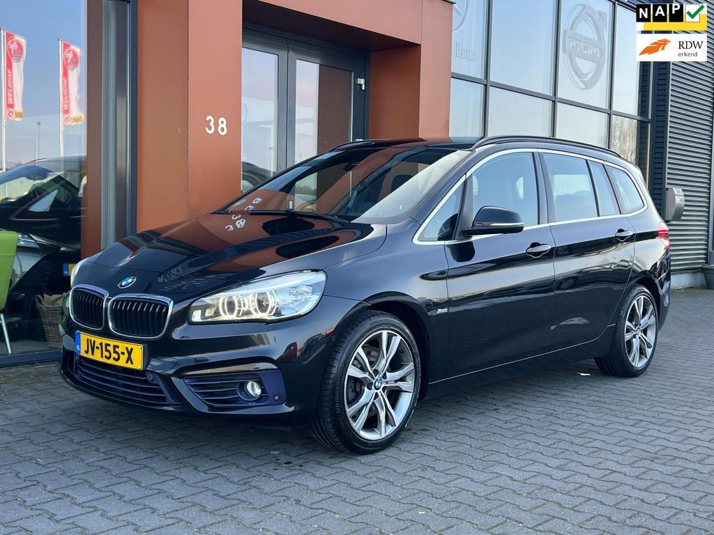 BMW 2-serie Gran Tourer 220i HighExec|Leder|Goed onderhouden, Auto's, BMW, Voorwielaandrijving, 1998 cc, Gebruikt, Euro 6