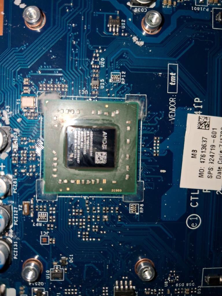 HP Laptop Moederbord met AMD Processor, Onbekend, Laptop moederbord, Gebruikt, Overige soorten