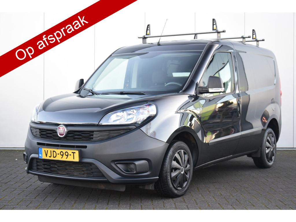 Fiat Doblò Cargo 1.3 MJ L1H1 Airco Audio/Bluetooth Dakdrage, Voorwielaandrijving, Stof, Gebruikt, 4 cilinders