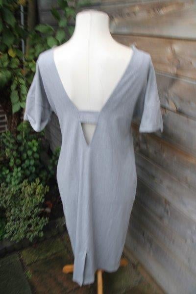 Jurk grijs VanDaan mt S/M Vaste prijs OPRUIMING, Verzenden, VanDaan, Zo goed als nieuw, Knielengte