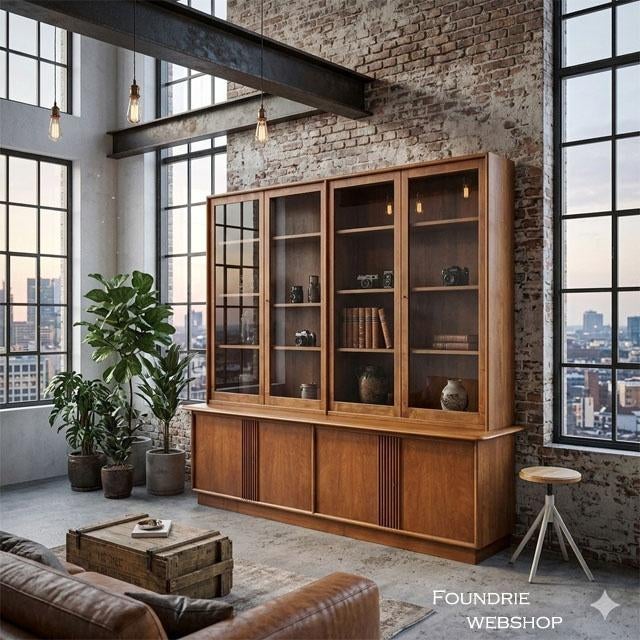 Onwijs mooie  Vitrinekast, Ophalen of Verzenden, Zo goed als nieuw, 25 tot 50 cm