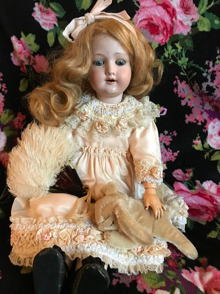 Antieke Armand Marseille pop 65 cm groot, Ophalen of Verzenden