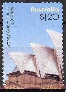 172 Australië 2023 50 Years Sydney Opera House s/a, Verzenden, Gestempeld