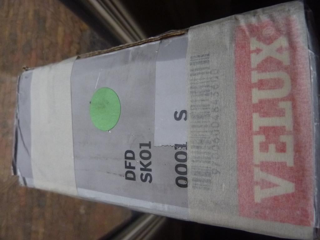 Nieuw Velux verduisterend plissé gordijn / DFD SK01 (114x70), Blauw, Nieuw, Minder dan 100 cm, 50 tot 100 cm